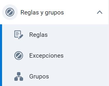 Reglas y grupos 